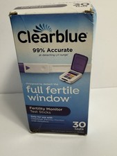 Clearblue Fertility Monitor Test Strips New Box Of 30 Exp 11/30/27