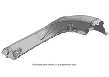 Genuine GM Front Passenger Side Wheelhouse Panel Upper Outer Side Rail 84156934