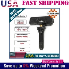 TPMS 315MHz Set of 4 For Ford Motorcraft Tire Pressure Sensor DE8T-1A180-AA