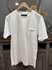 Louis Vuitton White Damier Monogram Pocket 3D T Shirt Men's Size XL