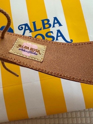 ALBA ROSA Sun Visor Hat Brown - Picture 4 of 6