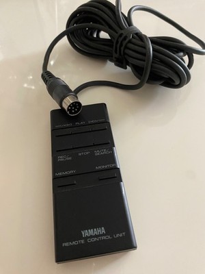 80s Yamaha RS20 Remote Control For K1020 Cassette Deck Japan Tested Working