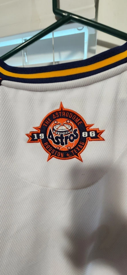 Houston Astros Blue Alternate Jersey 80s - Image 3 of 4