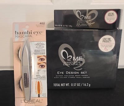 Makeup Essentials Eye Design Set, Eye Addiction Set, & Bambi Eye Mascara