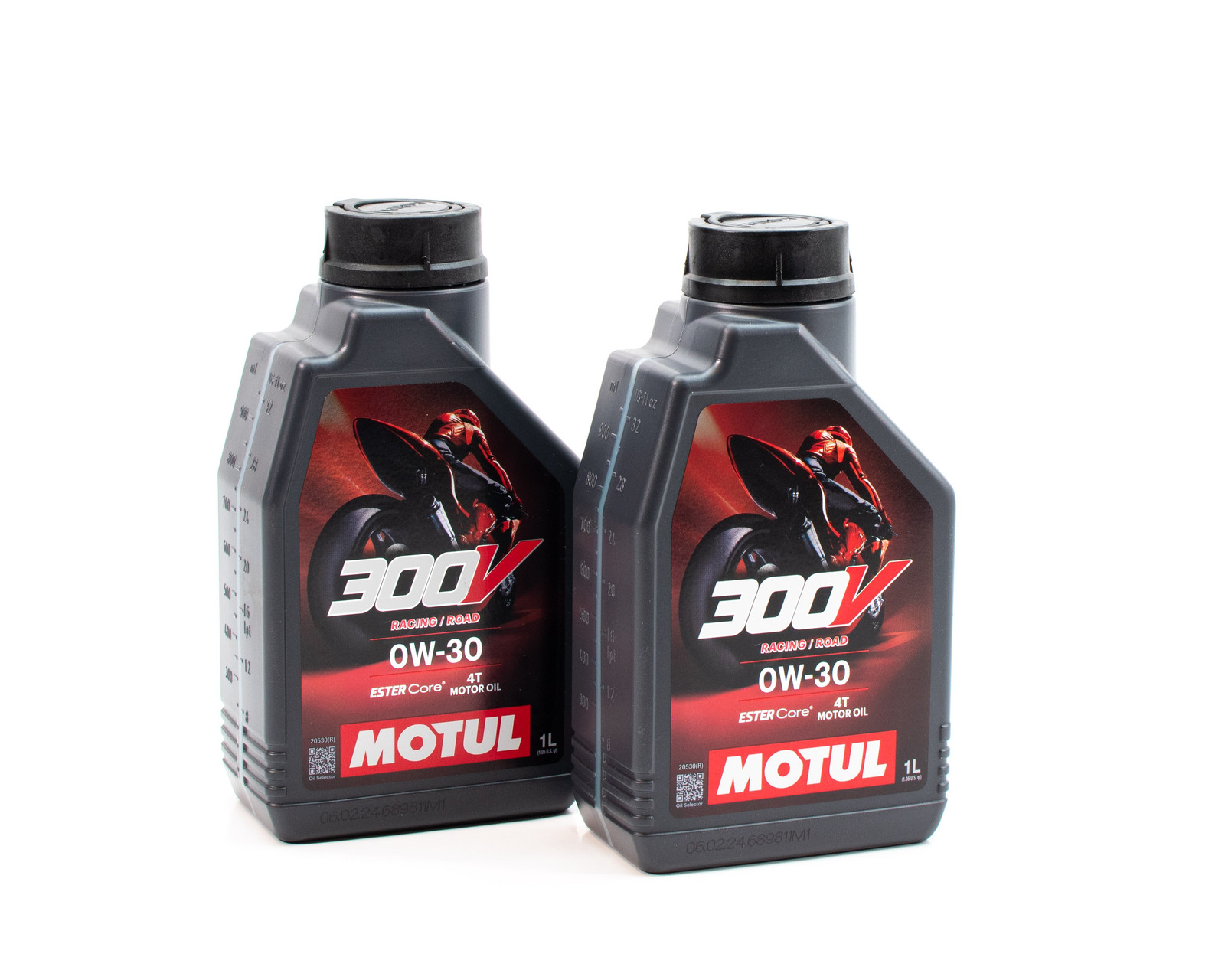 Huile Moteur MOTUL 300V Road Racing 0W30 2L Réduit la Friction et Usure