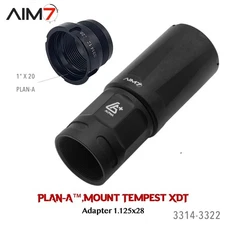 AIM7 Tempest XDT PLAN-A Mount & Linear Muzzle Compensator 1″X20