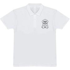 'Shih Tzu Dog' Adult Polo Shirt / T-Shirt (PL060607)