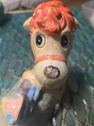 VINTAGE CHALKWARE HORSE  PIGGY BANK - JAPAN - — photo 3