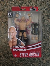 WWE Elite Royal Rumble Stone Cold Steve Austin Brand New