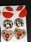Vintage Fashion Earrings Retro 5 Pair — photo 2