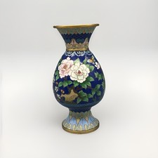 Wazon Cloisonné Cloisonné-Emaliowany, kwiatowy - G.14