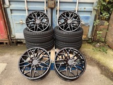 18" Ford Focus ST MK4 XT3 Wheels + Tyres Black Mondeo Transit Connect 5x108✅