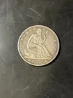 1855-o seated liberty half dollar Vf +