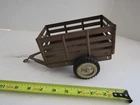 VINTAGE TOY TRUCK PRESSED STEEL TONKA FARM TRAILER CART HAULER TRUCK ACCESSORY