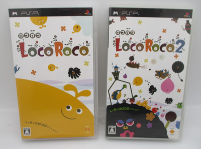LocoRoco & LocoRoco2 2Games PSP Japan import PlayStation Portale Loco Roco