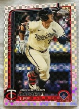 2025 Topps Chrome - Rookie Debut Brooks Lee #USC6 Xfractor (RC)