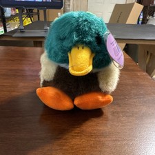 Rare Vintage Puffkins Dillard Plush Duck Animal 1994 Collectible Easter