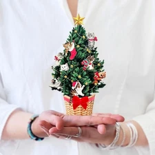 Blank Notecard & Envelope, Holiday Card, Christmas Card, 6 Inch Mini Sized 