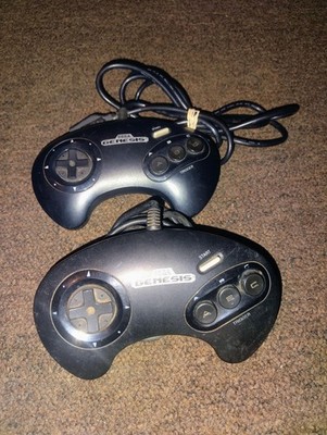 Two Sega Genisis Controllers (3 Button)