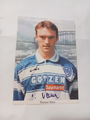 Signierte AK Thomas Vana MSV Duisburg NEU 