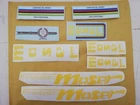 Francesco Moser Yellow Old Vintage Deca Compatible Sticker Kit