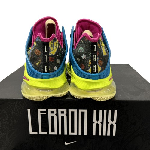 Nike LeBron 19 Low Size 12 Basketball Shoe - LeBronival Blue - Picture 15 of 16