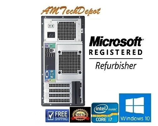 Dell Optiplex 990 Intel Core i7 3.1ghz 16GB 2TB HDD Mini-Tower Win10 Pro 64-BIT - Image 3 of 3