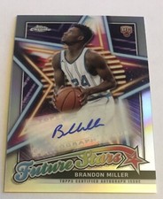 2023-24 Topps Chrome Basketball Future Stars Auto Refractor Brandon Miller 🔥💎