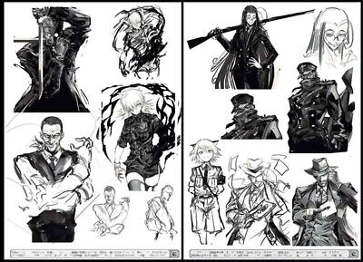 Hellsing Search and Destroy Character Illustrations Fan Art Book C101  METAJAN