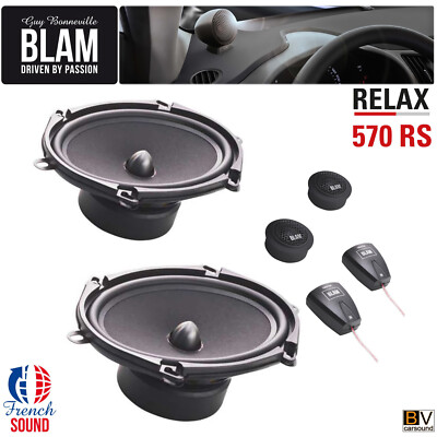 bassstarker Lautsprecher BLAM Relax 570RS 5x7'' 2-Wege SQ Kompo System 2 Ohm 94dB