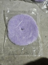 Lake Country Purple Foam Wool Buffing And Polishing Pad - Knitted Wool Pads 7