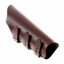 Armsch&uuml;tzer mit Schnallen, Armschiene Lederarmsch&uuml;tzer Leder LARP Mittelalter