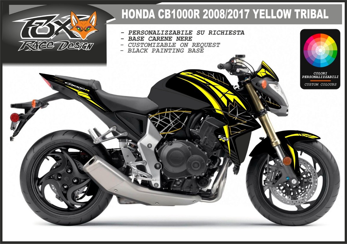 Yellow Cb 1000 R 2008 Ermax Duoseat Seatcover (monozit) Honda