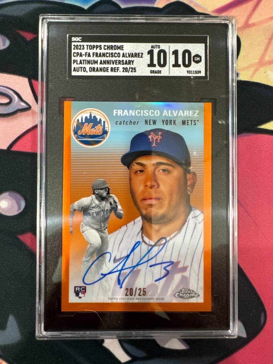 2023 Topps Chrome Platinum Anniversary - Autographs Orange