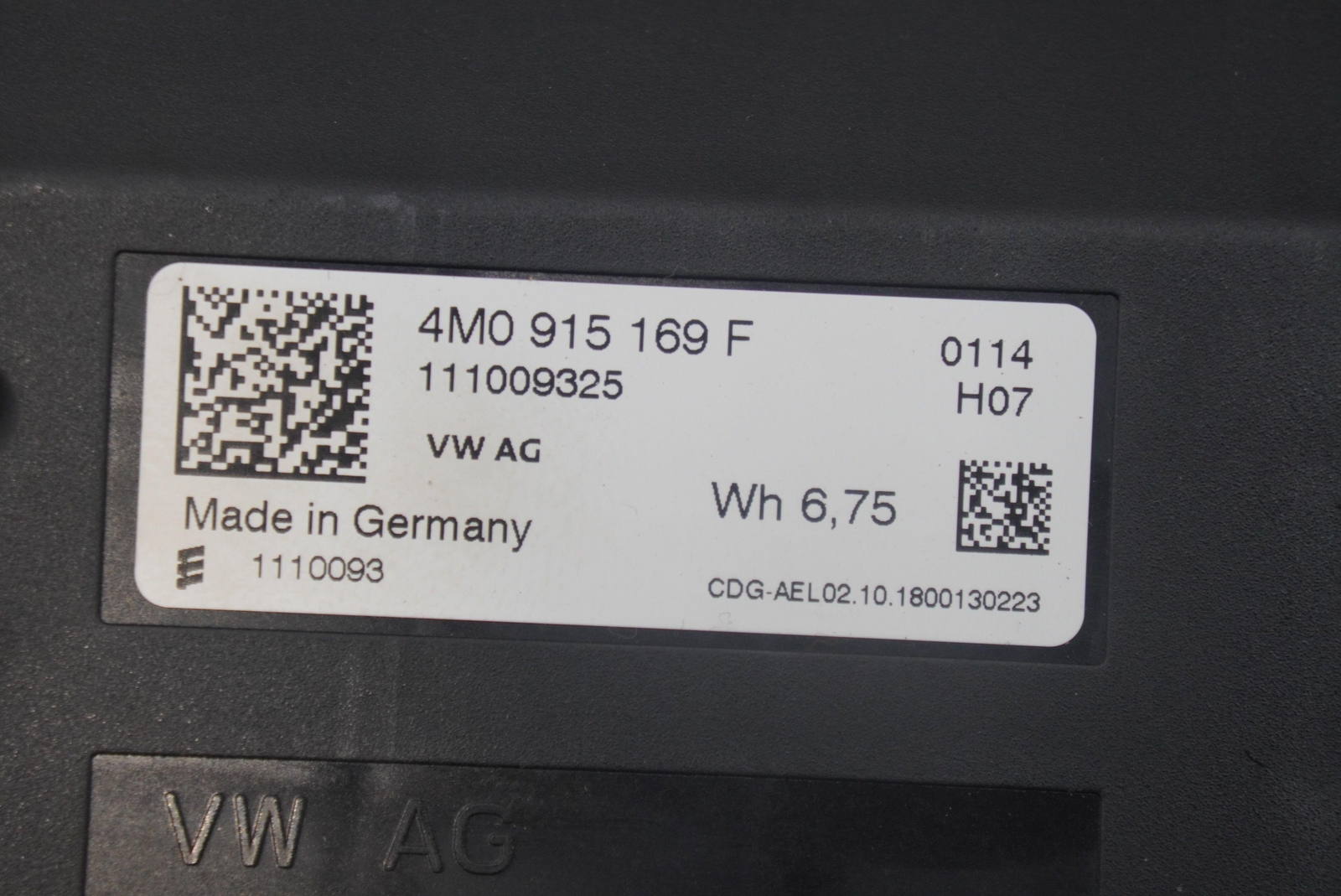Battery 48V Volt Power Cell Energy Storage Capacitor 4M0915169F Lamborghini Urus