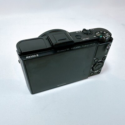 Sony Cyber-shot RX100II DSC-RX100M2 1.0-inch Black Japanese Menu