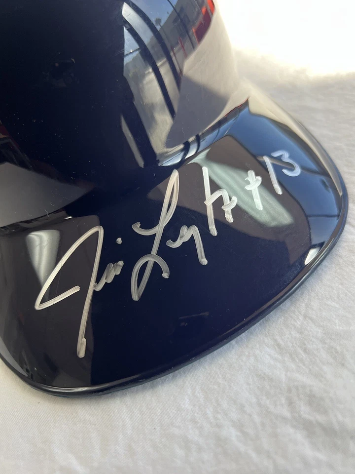 James Joseph Leyritz New York Yankees Signed Autographed Helmet JSA- No Card - Image 4 of 4
