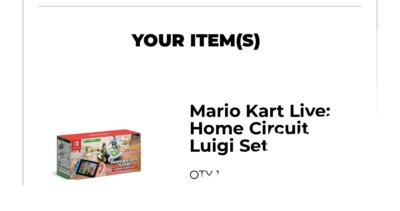 Mario Kart Live: Home Circuit Luigi Set