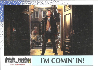 1992 Topps Home Alone 2 Lost In New York 43 Im Comin In Daniel Stern Non Sports