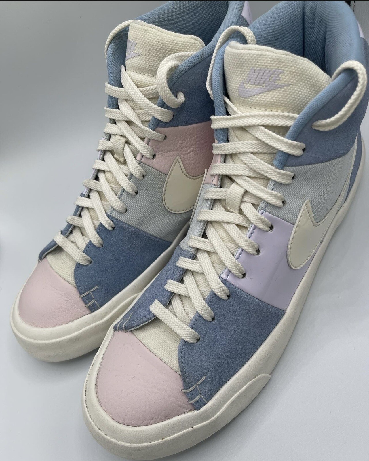 Nike Blazer Royal Spring Patchwork 2019 Size 9 - image 1