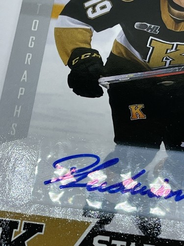 2022-2023 Upper Deck CHL Paul Ludwinski Rookie Auto Rookie Card #338 Signed SP - Bild 5 von 17