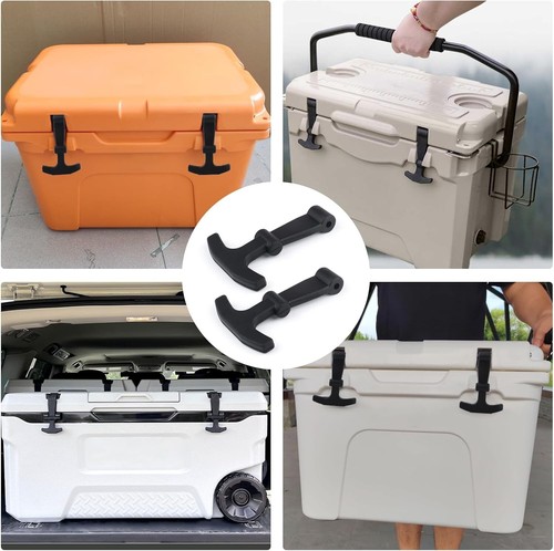 Yeti Cooler T Latches Lid Hard Durable Rubber Non Slip Replacement Parts 2 Pack - Bild 6 von 7