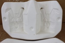Ceramic Slip Mold 2 Piece 2 Small Bunny Rabbit Bag Scioto Made in USA Casting