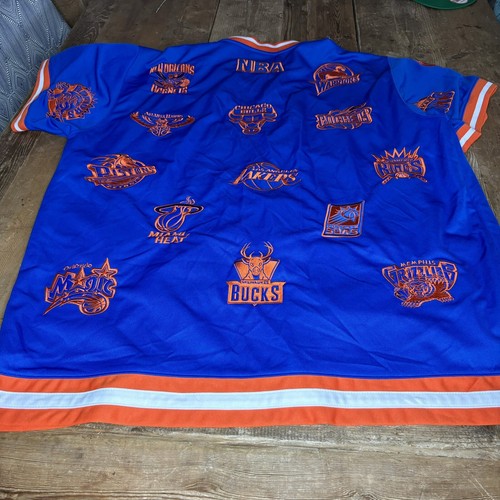 Giacca da tiro NBA All Team Logo Unico Uomo 3XL Warm Up Knicks Colori Patch - Foto 8 di 8