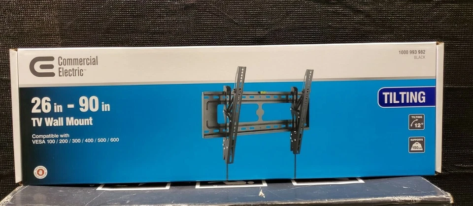 Commercial Electric Tilting Full Motion TV Wall Mount for 26 in.- 90 in. TVs - Image 2 of 3