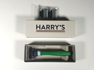 Harry's Limited Edition Green Truman Razor 5-Blade and 2 Additional ...