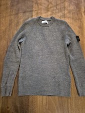 Stone Island Wollpullover Gr. M Grau Aktuelle...
