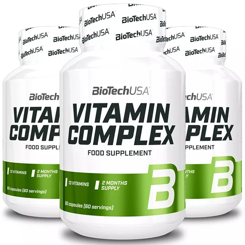 BIOTECH USA VITAMIN COMPLEX - Quality complex of vitamins and minerals