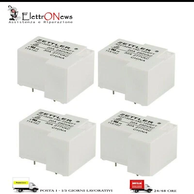 4 pezzi rele relè AZ2150W-1AE-12DEFT codice Errore E031 AURORA POWER ONE Nuovi
