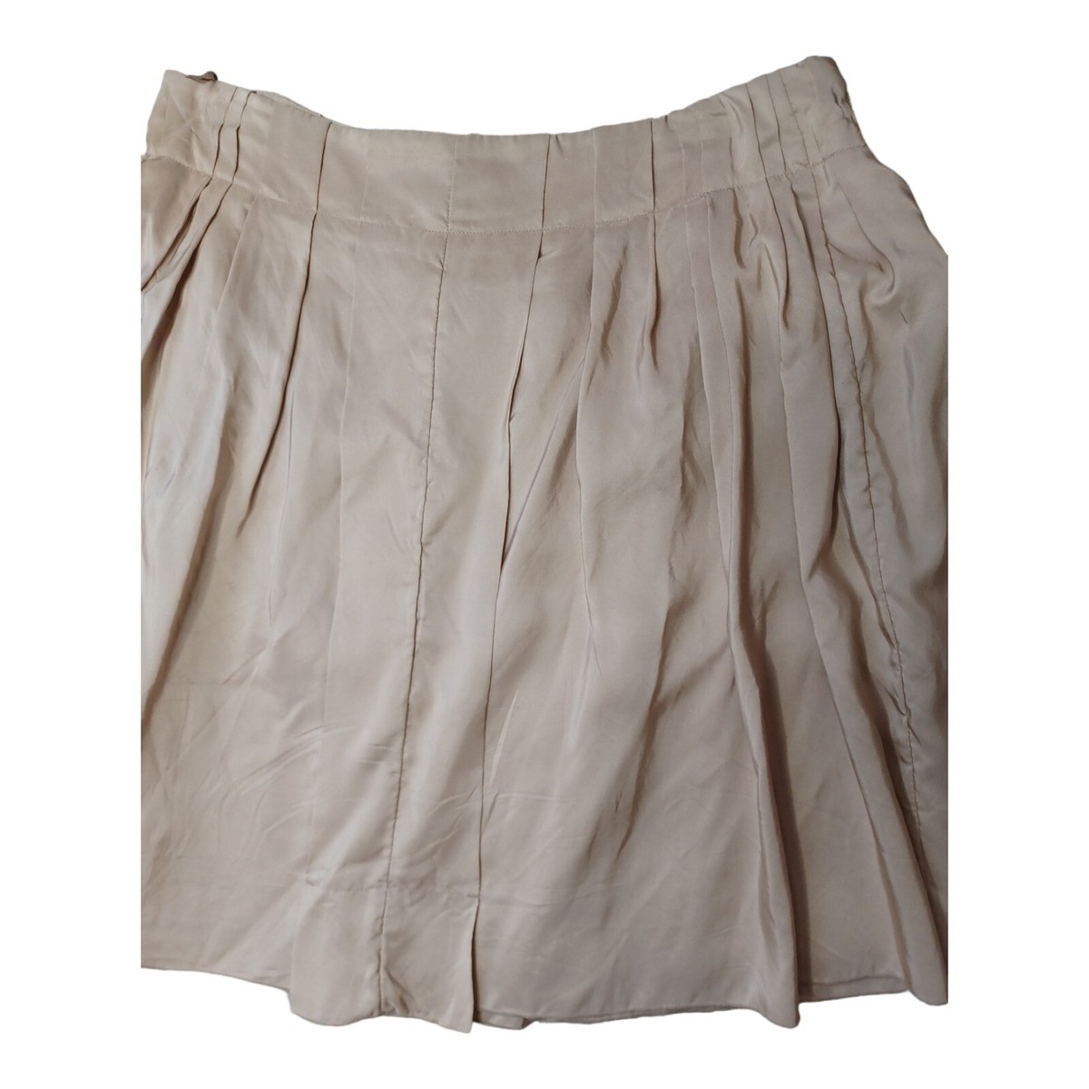 スカート Prada Sport Silk Skirt Prada Cream Silk Skirt Mini or Knee Length A Line Full 42 8